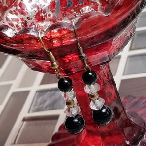 Vintage Glass beaded Earrings